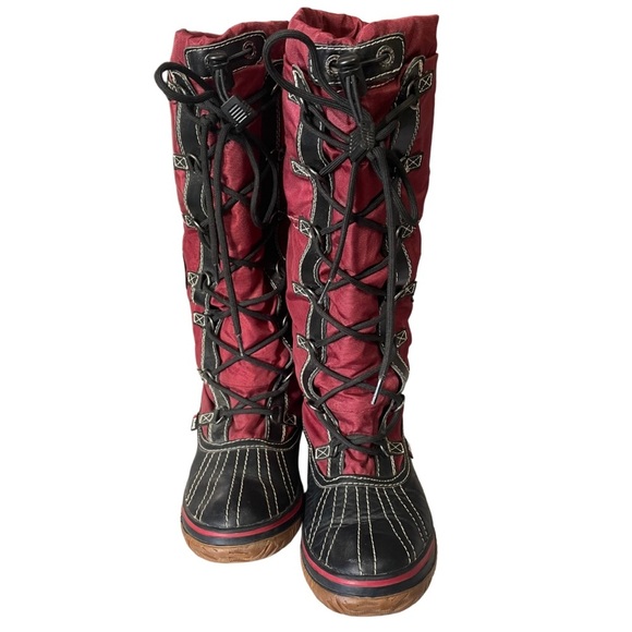 Pajar Red and Black Winter Boots - Picture 3 of 13